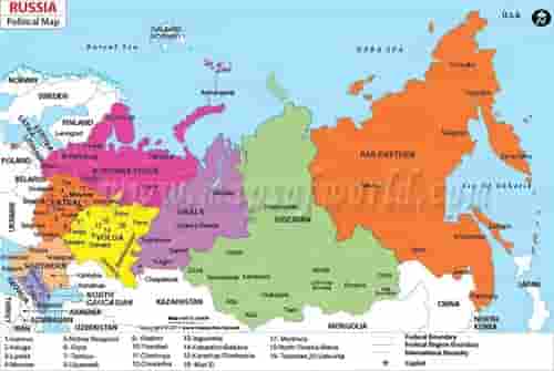 What is the average IQ score in Russia? The smartest "Region/Republic/Krai" in Russia