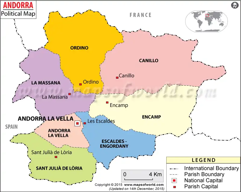 What is the average IQ score in Andorra? And Parish-wise Intelligence Overview.
