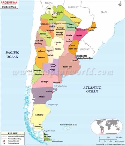 What is the average IQ score in Argentina? And Province-wise Intelligence Overview.
