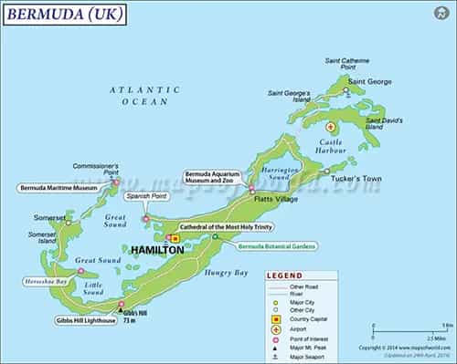 What is the average IQ score in Bermuda? And Parish-wise Intelligence Overview.