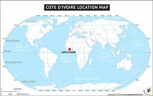 What is the average IQ score in Ivory Coast? And Region-wise Intelligence Overview.