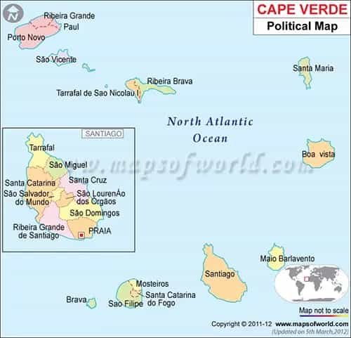 What is the average IQ score in Cape Verde? And Municipality-wise Intelligence Overview.