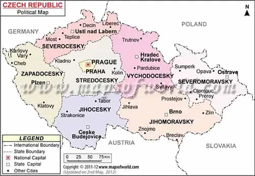 What is the average IQ score in Czech Republic? And Region-wise Intelligence Overview.