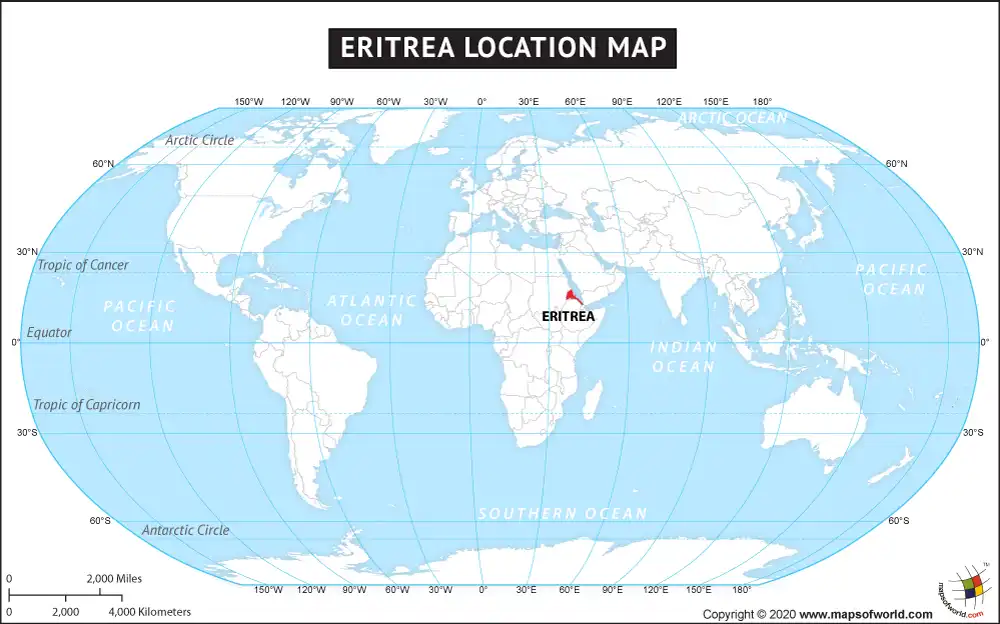 What is the average IQ score in Eritrea? And Region-wise Intelligence Overview.