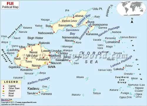 What is the average IQ score in Fiji? And Province-wise Intelligence Overview.