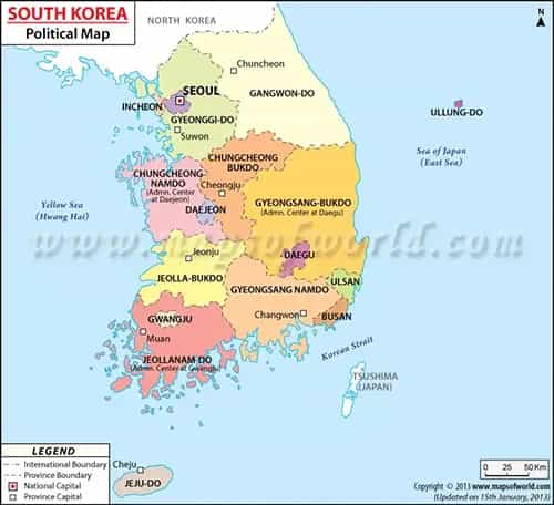What is the average IQ score in South Korea? And Province-wise Intelligence Overview.