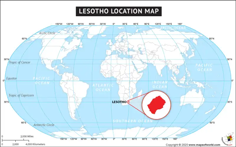 What is the average IQ score in Lesotho? And District-wise Intelligence Overview.