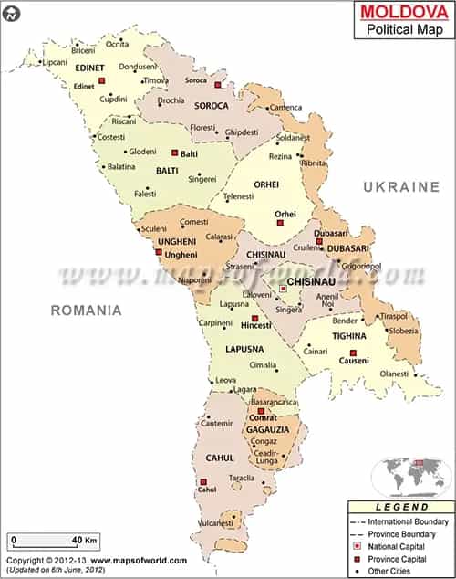 What is the average IQ score in Moldova? And -wise Intelligence Overview.