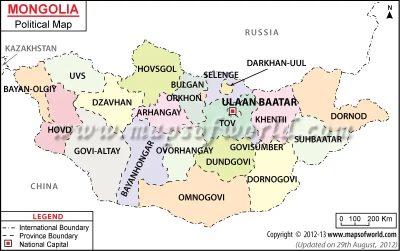 What is the average IQ score in Mongolia? And Province-wise Intelligence Overview.