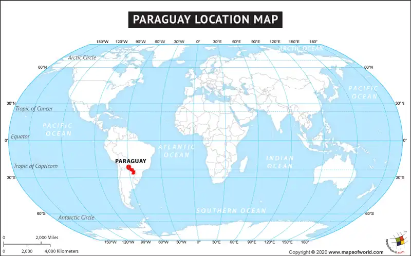 What is the average IQ score in Paraguay? And Department-wise Intelligence Overview.