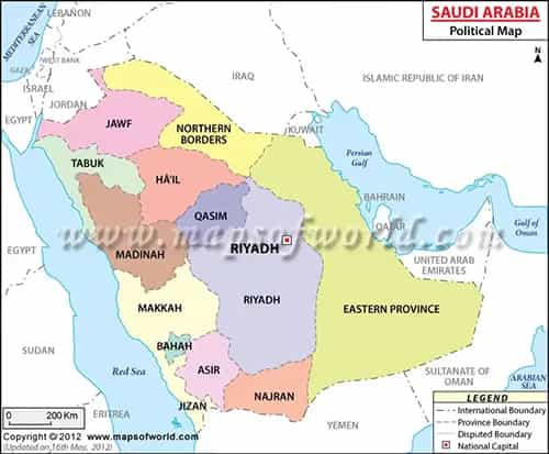 What is the average IQ score in Saudi Arabia? And Region-wise Intelligence Overview.