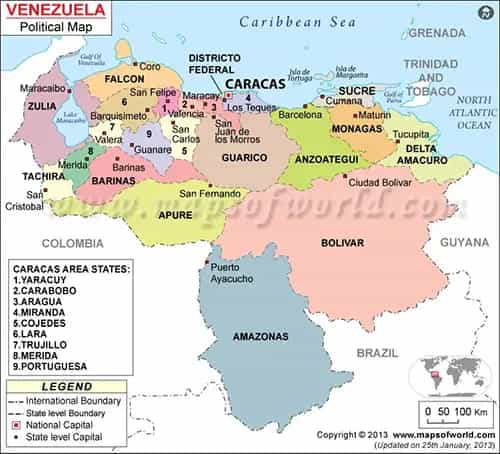 What is the average IQ score in Venezuela? And State-wise Intelligence Overview.