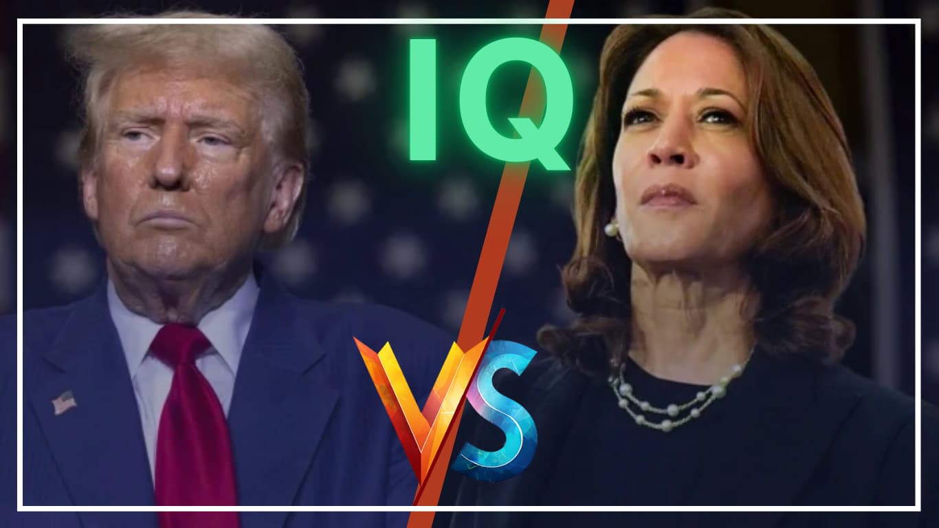 Trump or Kamala, Who has the highest IQ?