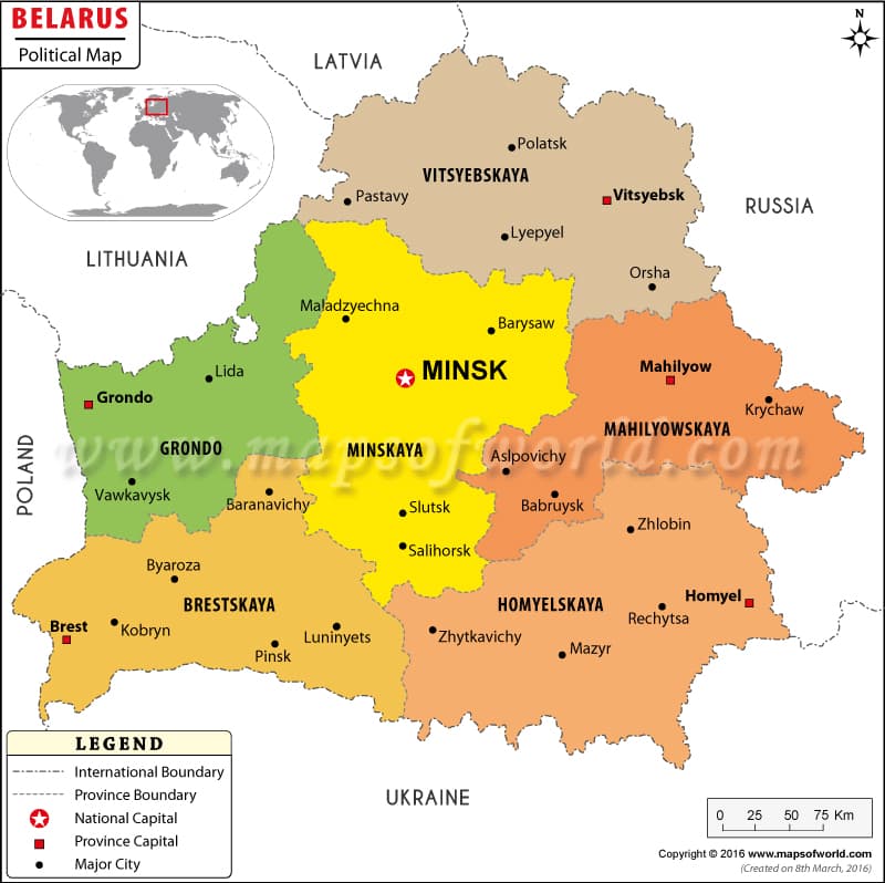 What is the average IQ score in Belarus? And Region-wise Intelligence Overview.