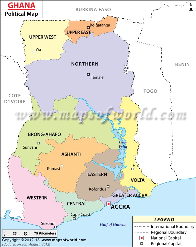 What is the average IQ score in Ghana? And Region-wise Intelligence Overview.