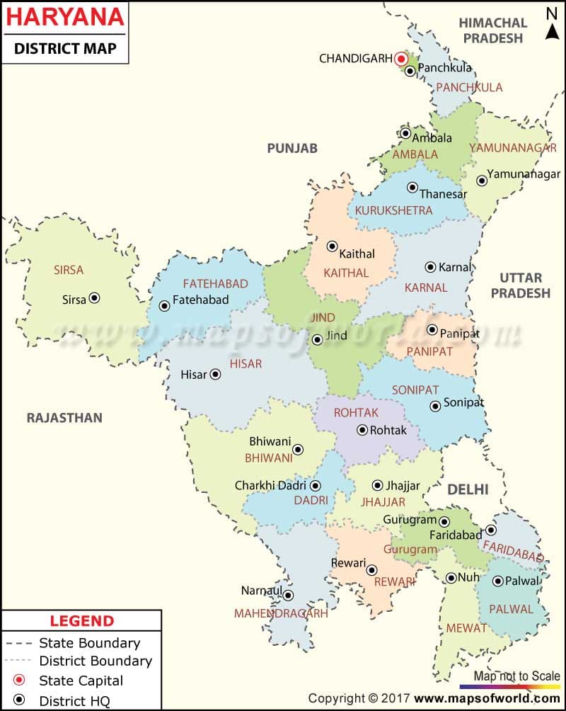 What is the average IQ score in Indian state Haryana