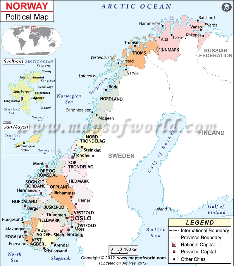 What is the average IQ score in Norway? And County-wise Intelligence Overview.