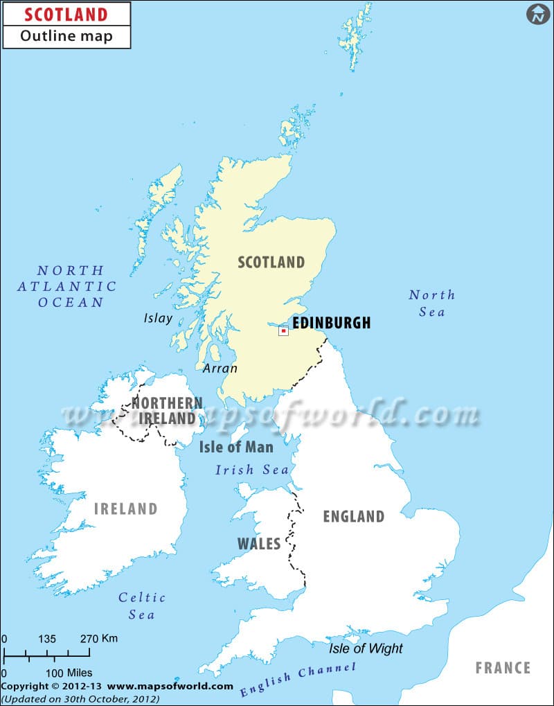What is the average IQ score in UK nation Scotland? How Smart is Scotland people?