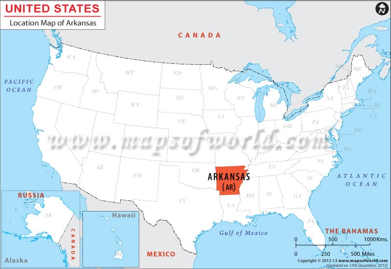 What is the average IQ score in the US state Arkansas