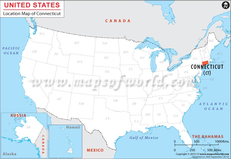 What is the average IQ score in the US state Connecticut