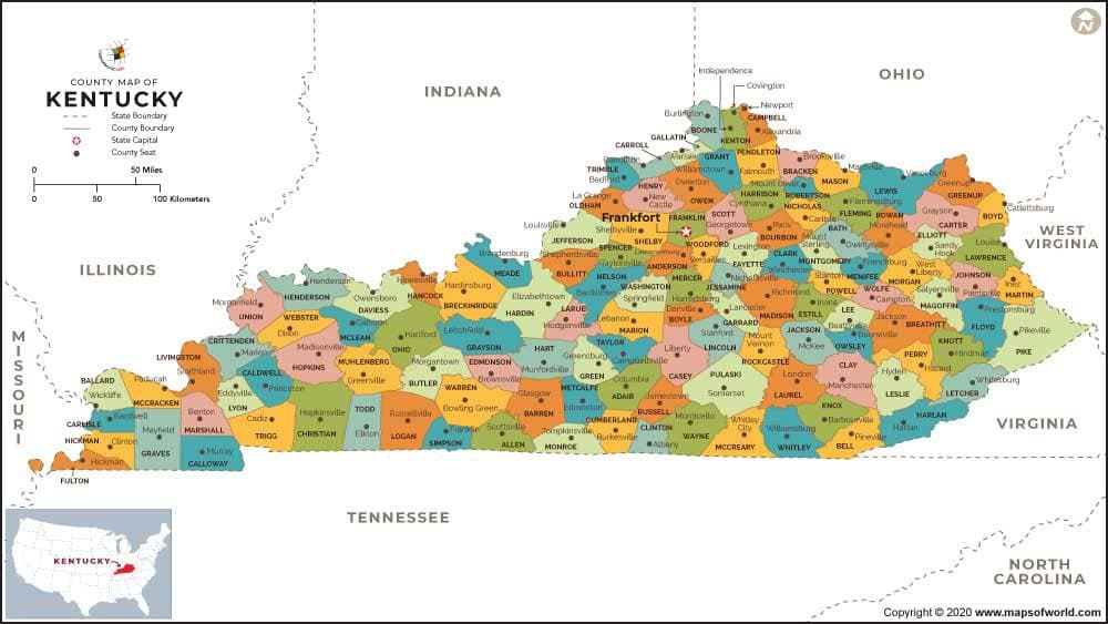 What is the average IQ score in the US state Kentucky