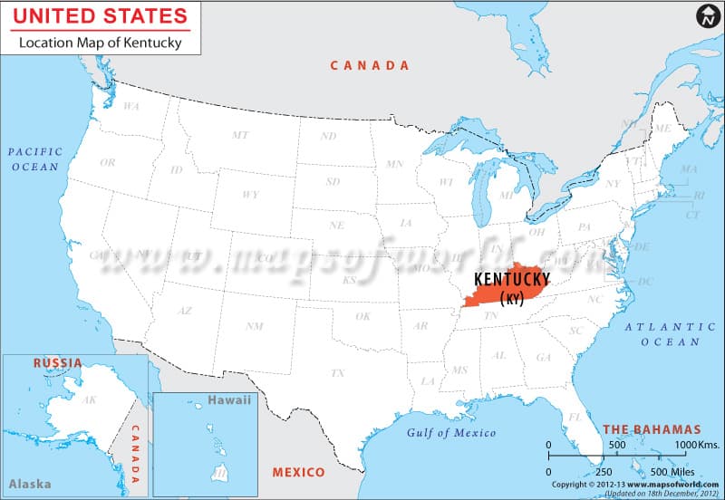 What is the average IQ score in the US state Kentucky