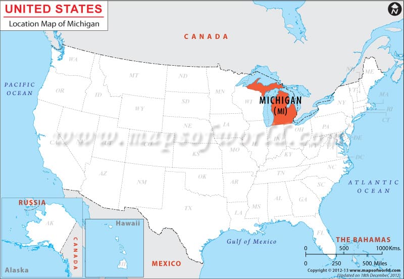 What is the average IQ score in the US state Michigan
