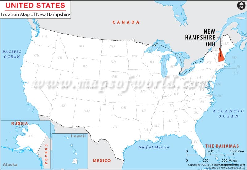 What is the average IQ score in the US state New Hampshire