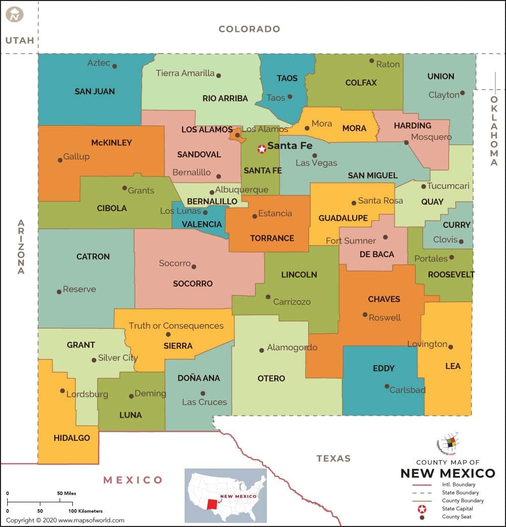 What is the average IQ score in the US state New Mexico