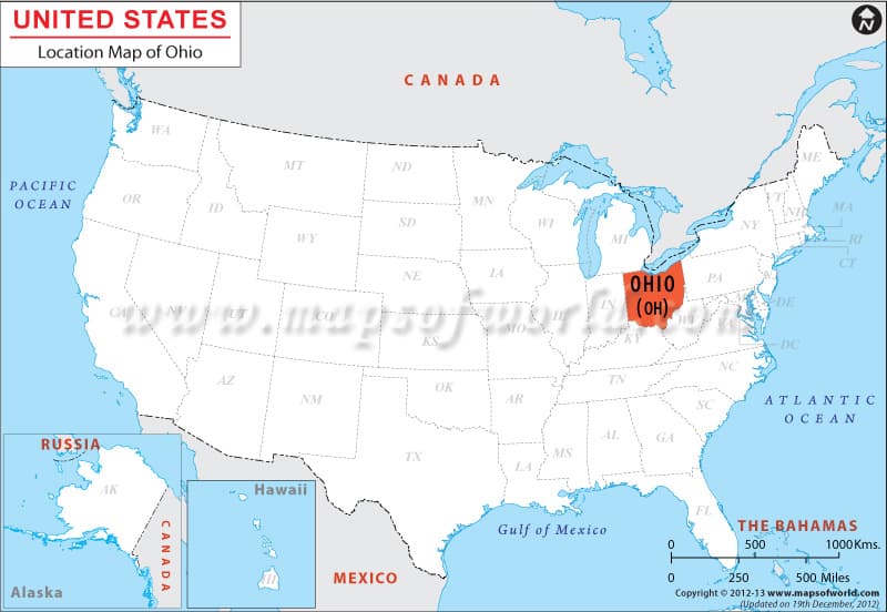 What is the average IQ score in the US state Ohio