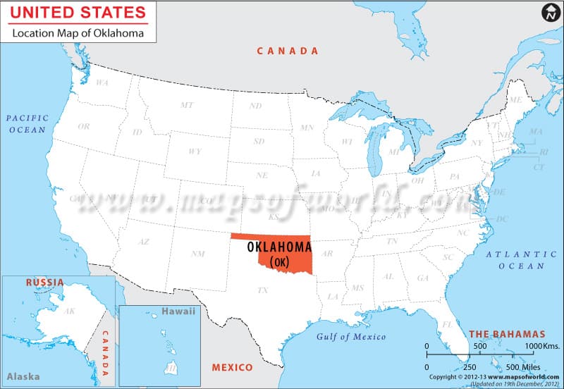 What is the average IQ score in the US state Oklahoma