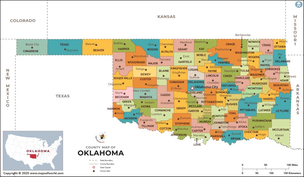 What is the average IQ score in the US state Oklahoma
