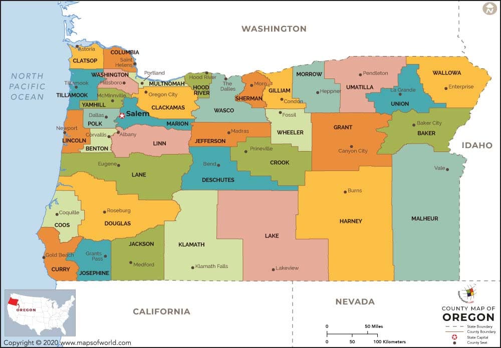 What is the average IQ score in the US state Oregon