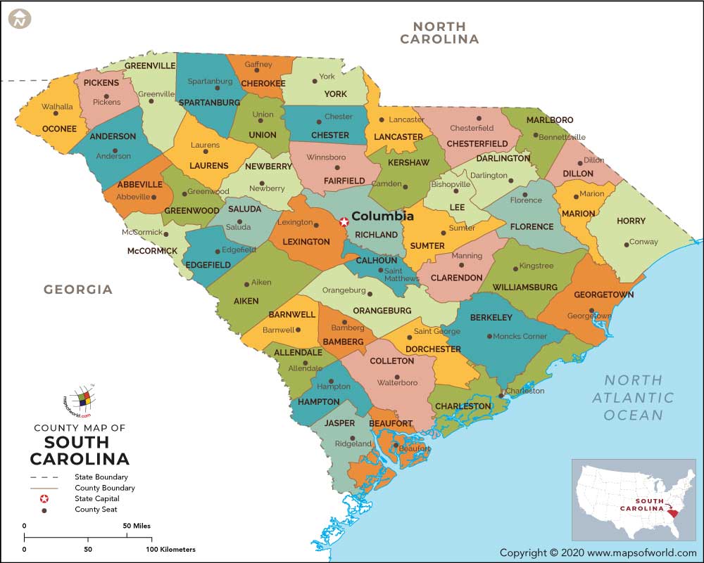 What is the average IQ score in the US state South Carolina