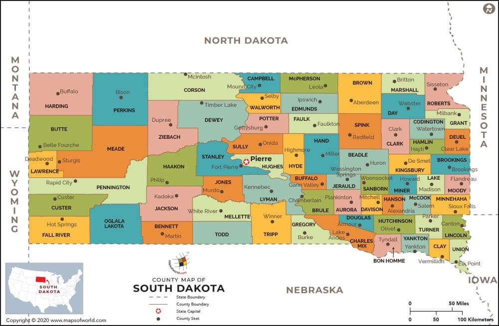 What is the average IQ score in the US state South Dakota
