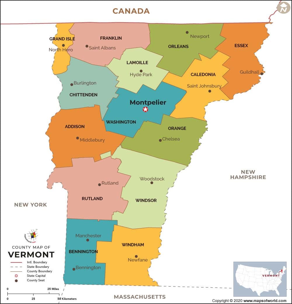 What is the average IQ score in the US state Vermont