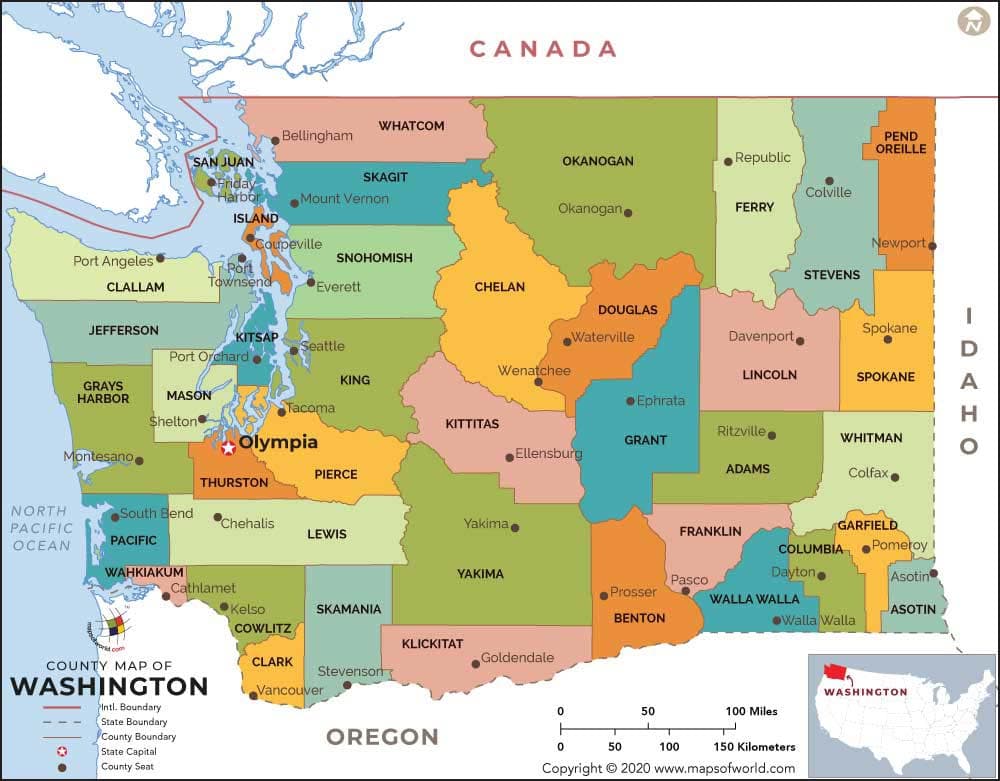 What is the average IQ score in the US state Washington