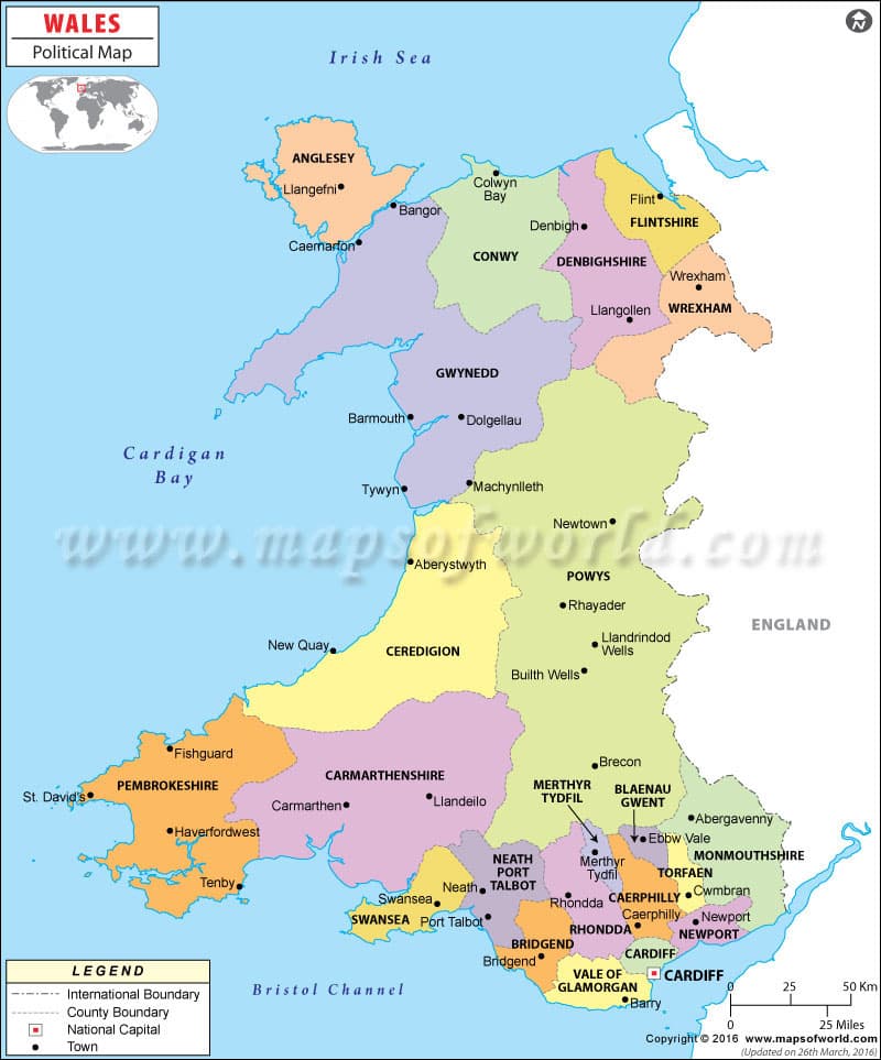 What is the average IQ score in UK nation Wales